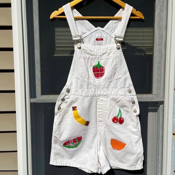 Vintage Denim - Vintage fruit overalls!